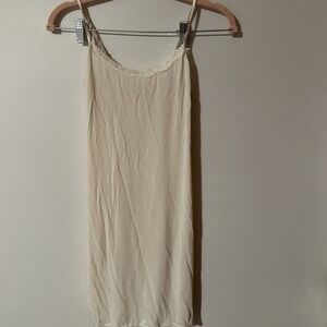 Jockey Pink Dress Full Dress Slip M 33" Long adjustable Straps Shorter Dress